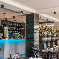 Moderne opbouwspot zwart GU10 50mm - Tubo