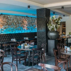 Moderne opbouwspot zwart GU10 50mm - Tubo