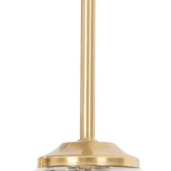 Moderne plafondlamp goud 9-lichts met smoke glas - Athens