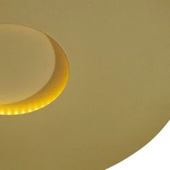 Moderne plafondlamp goud 40cm incl. LED 3-staps dimbaar - Morning