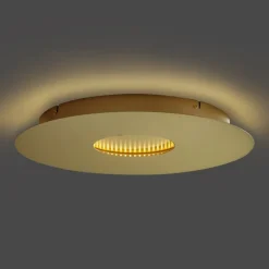 Moderne plafondlamp goud 40cm incl. LED 3-staps dimbaar - Morning