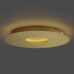 Moderne plafondlamp goud 40cm incl. LED 3-staps dimbaar - Morning