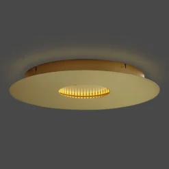 Moderne plafondlamp goud 40cm incl. LED 3-staps dimbaar - Morning