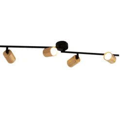 Moderne plafondlamp goud incl. LED 4-lichts - Mark