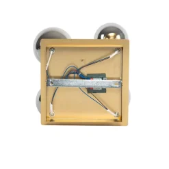 Moderne plafondlamp goud 5-lichts met smoke glas - Athens