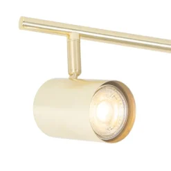 Moderne plafondlamp messing 3-lichts verstelbaar - Jeana