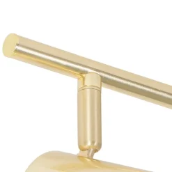 Moderne plafondlamp messing 3-lichts verstelbaar - Jeana