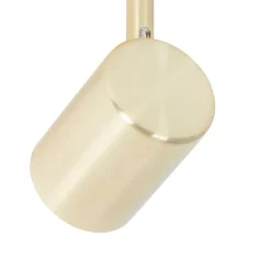 Moderne plafondlamp messing 3-lichts verstelbaar - Jeana