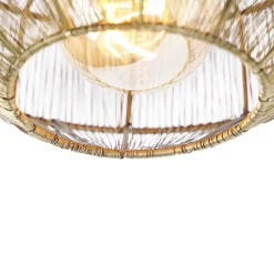 Moderne plafondlamp messing 30 cm - Bolti