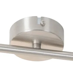 Moderne plafondlamp staal 2-lichts verstelbaar - Jeana