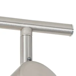 Moderne plafondlamp staal 2-lichts verstelbaar - Jeana