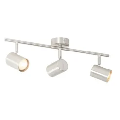 Moderne plafondlamp staal 3-lichts verstelbaar - Jeana
