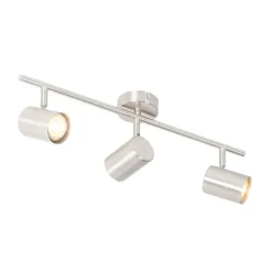 Moderne plafondlamp staal 3-lichts verstelbaar - Jeana