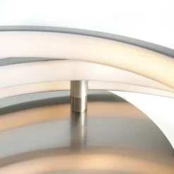 Moderne plafondlamp staal incl. LED en dimmer- Rondas