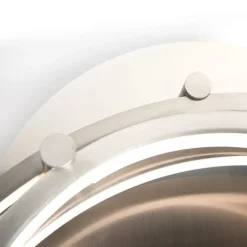 Moderne plafondlamp staal incl. LED en dimmer- Rondas