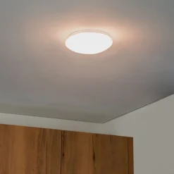 Moderne plafondlamp wit 26 cm incl. LED - Iene