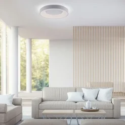 Moderne plafondlamp wit incl. LED 3-staps dimbaar - Steffie