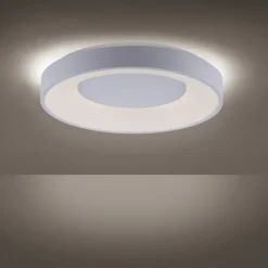 Moderne plafondlamp wit incl. LED 3-staps dimbaar - Steffie