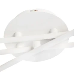 Moderne plafondlamp wit 6-lichts - Lofty
