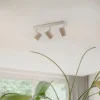 Moderne plafondlamp wit 3-lichts verstelbaar rechthoekig - Jeana
