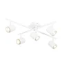Moderne plafondlamp wit 5-lichts verstelbaar vierkant - Jeana