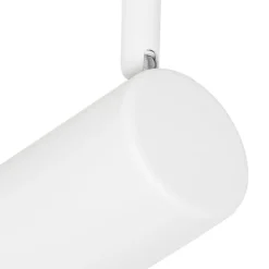 Moderne plafondlamp wit 5-lichts verstelbaar vierkant - Jeana