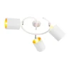 Moderne plafondlamp wit 3-lichts - Lofty