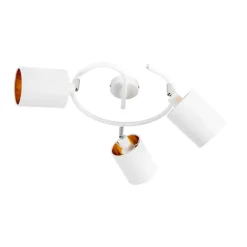 Moderne plafondlamp wit 3-lichts - Lofty