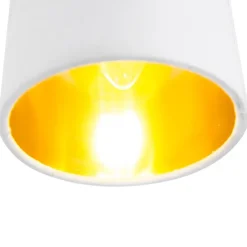 Moderne plafondlamp wit 3-lichts - Lofty