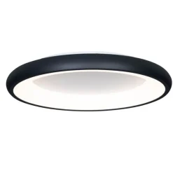 Moderne plafondlamp zwart 60cm incl. LED dimbaar - Cardona