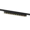 Moderne plafondlamp zwart voor railsysteem 1-fase 12W 3000K - Magnetic Puntua