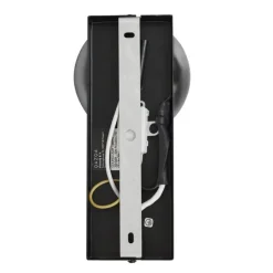 Moderne plafondlamp zwart 2-lichts kantelbaar - Lesly