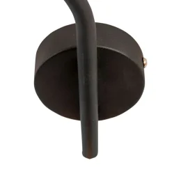 Moderne plafondlamp zwart 3-lichts - Lofty