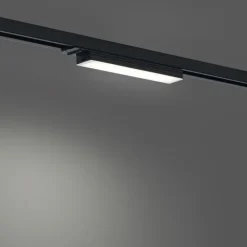 Moderne plafondlamp zwart voor railsysteem 1-fase 5W 400 lm 2700-4000K - Iconic Tsiri