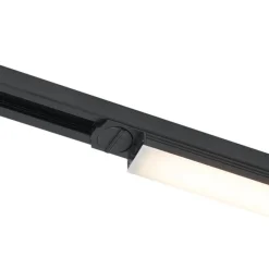 Moderne plafondlamp zwart voor railsysteem 1-fase 5W 400 lm 2700-4000K - Iconic Tsiri