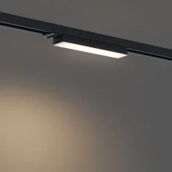 Moderne plafondlamp zwart voor railsysteem 1-fase 5W 400 lm 2700-4000K - Iconic Tsiri