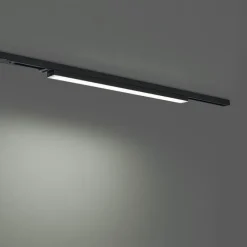 Moderne plafondlamp zwart voor railsysteem 1-fase 15W 1180 lm 2700-3800K - Iconic Tsiri