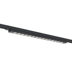 Moderne plafondlamp zwart voor railsysteem 1-fase 15W 1170 lm 3000K - Iconic Tsiri