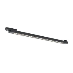 Moderne plafondlamp zwart voor railsysteem 1-fase 15W 1170 lm 3000K - Iconic Tsiri