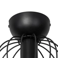 Moderne plafondlamp zwart draad - Palica