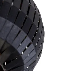 Moderne plafondlamp zwart 26 cm - Zoë