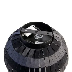 Moderne plafondlamp zwart 26 cm - Zoë