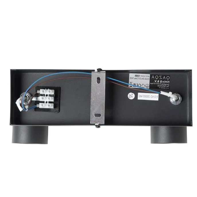 Moderne plafondlamp zwart 2-lichts verstelbaar rechthoekig - Jeana