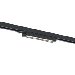 Moderne plafondlamp zwart voor railsysteem 1-fase 5W 370 lm 3000K - Iconic Tsiri