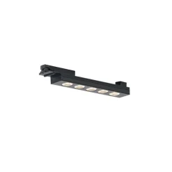 Moderne plafondlamp zwart voor railsysteem 1-fase 5W 370 lm 3000K - Iconic Tsiri