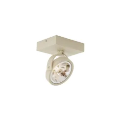 Moderne plafondspot beige G9 rond draai- en kantelbaar - Go