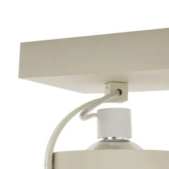 Moderne plafondspot beige G9 rond draai- en kantelbaar 2-lichts - Go