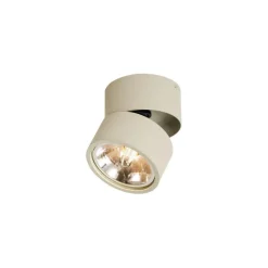 Moderne plafondspot beige G9 rond draai- en kantelbaar - Go Nine