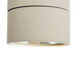 Moderne plafondspot beige G9 rond draai- en kantelbaar - Go Nine