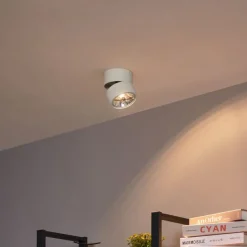 Moderne plafondspot beige G9 rond draai- en kantelbaar - Go Nine